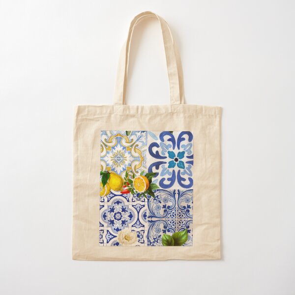 Item preview, Sicilian tiles,mediterranean,mosaic,lemons, designed and sold by MariaMarinova.