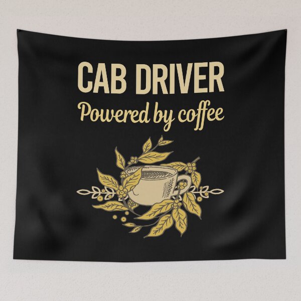 Item preview, Powered By Coffee Cab Driver designed and sold by cossinulsesj.