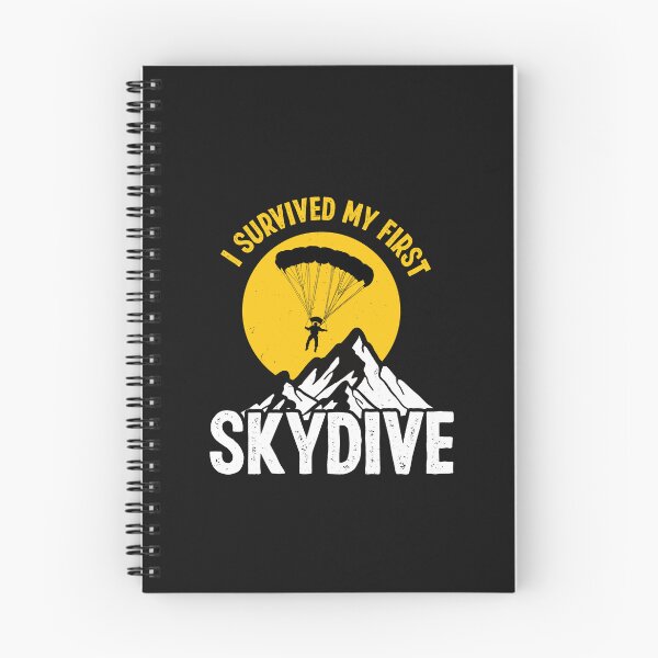 Item preview, I Survived My First Skydiving Funny Parachuting Skydiver designed and sold by VisualPretty.