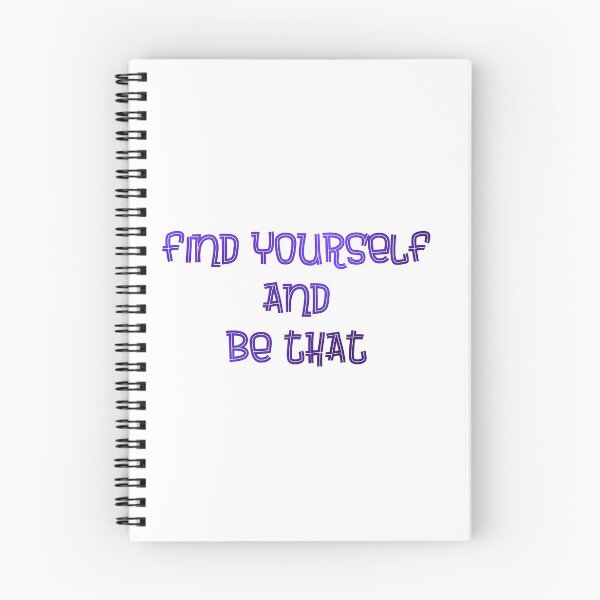 Item preview, Find yourself and be that. designed and sold by Ian McKenzie.