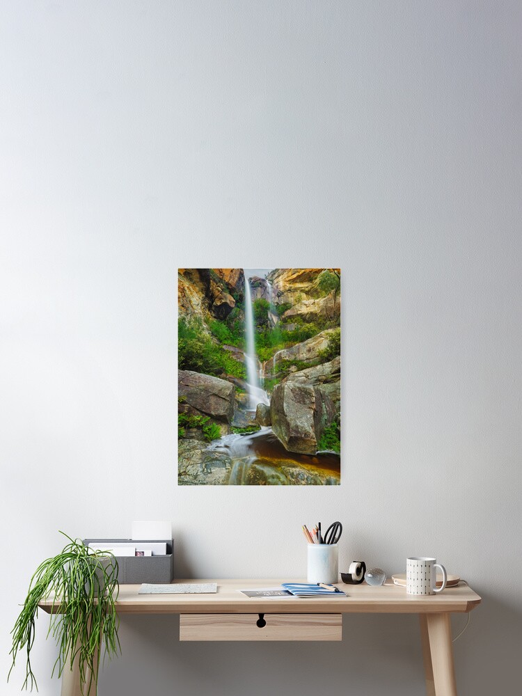 Thumbnail 2 of 3, Poster, Beehive Falls, Grampians, Victoria, Australia designed and sold by Chockstone.