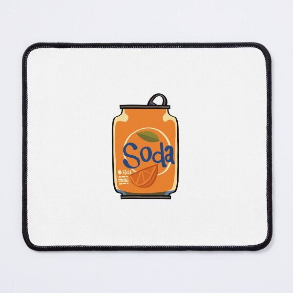 Item preview, Soda and Pop Can Tin Orange  designed and sold by PodiShawna.