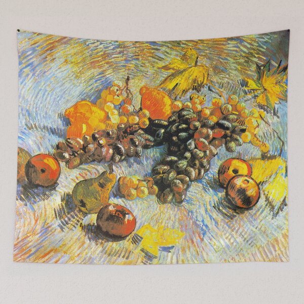 Item preview, Still Life with Grapes, Apples, Lemons and Pears - Vincent van Gogh designed and sold by SimpleJoyStyle.