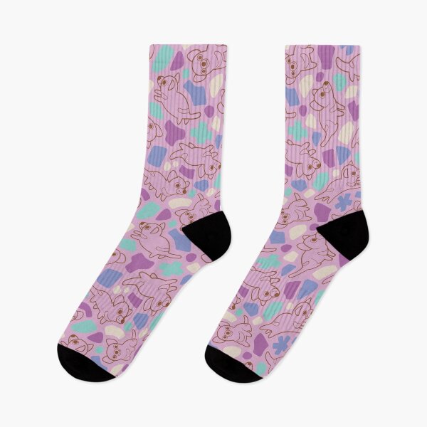 Item preview, Cheeky Devil Pink Abstract Pattern designed and sold by KristyKate.