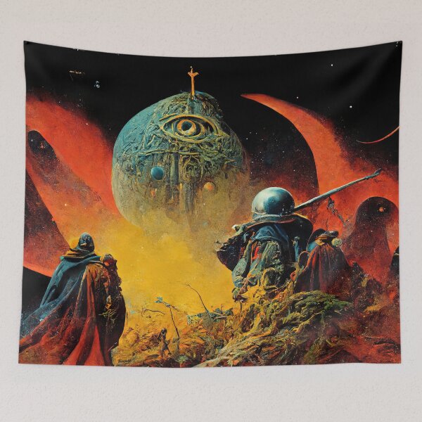 Item preview, 1970s Scifi Book Cover designed and sold by Jacob Montanez.
