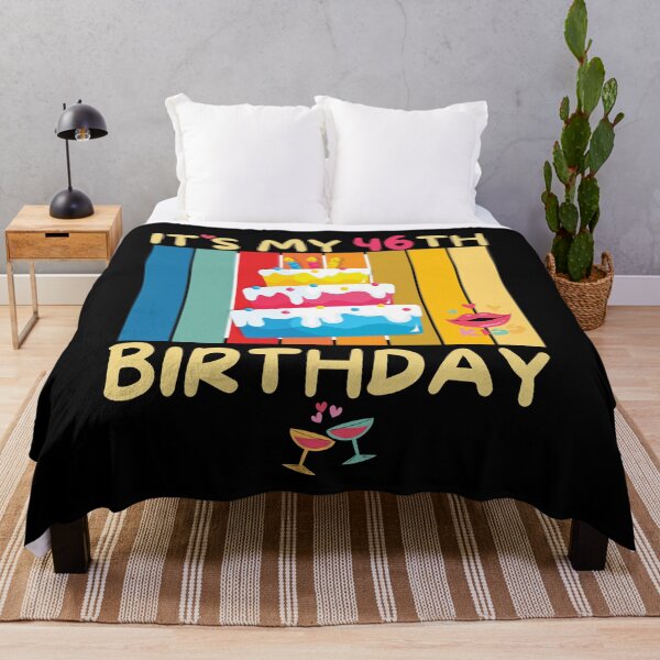 Item preview, It's My 46th Birthday Years with Bday Sweetie Cake designed and sold by CoolCreative.