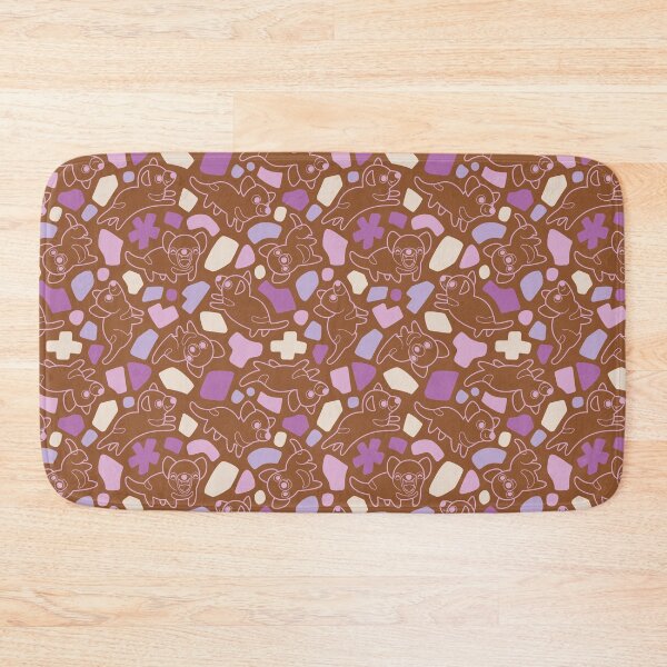 Item preview, Cheeky Devil Chestnut Brown Abstract Pattern designed and sold by KristyKate.