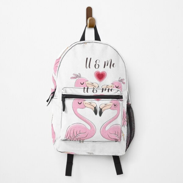 Item preview, Flamingoes in love | gift for bird lovers | flamingo design designed and sold by Arteartz.
