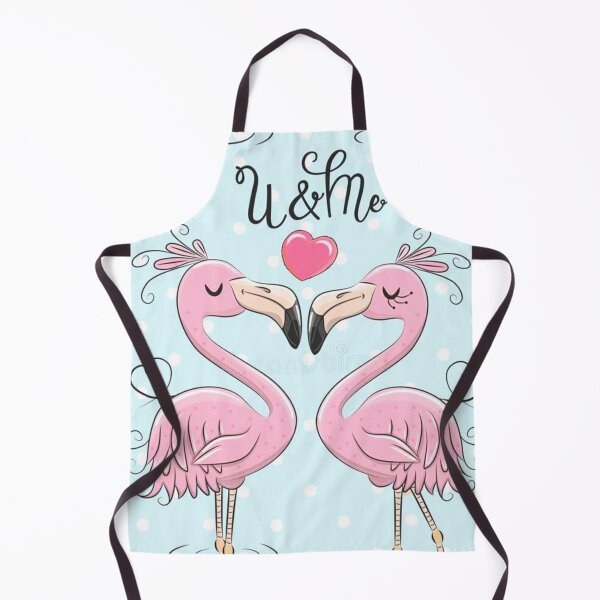 Item preview, Flamingoes in love | gift for bird lovers | flamingo design designed and sold by Arteartz.