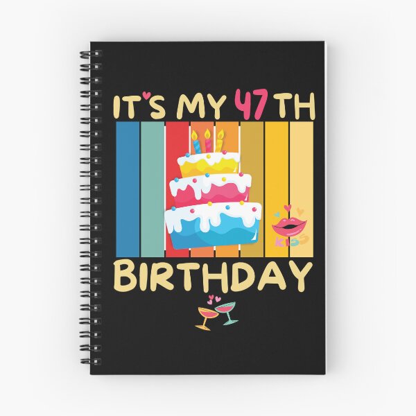 Item preview, It's My 47th Birthday Years with Bday Sweetie Cake designed and sold by CoolCreative.