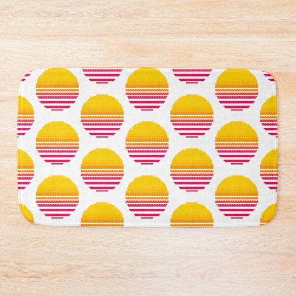 Item preview, Pixelated Setting Sun Arcade Design designed and sold by mkzmerch.