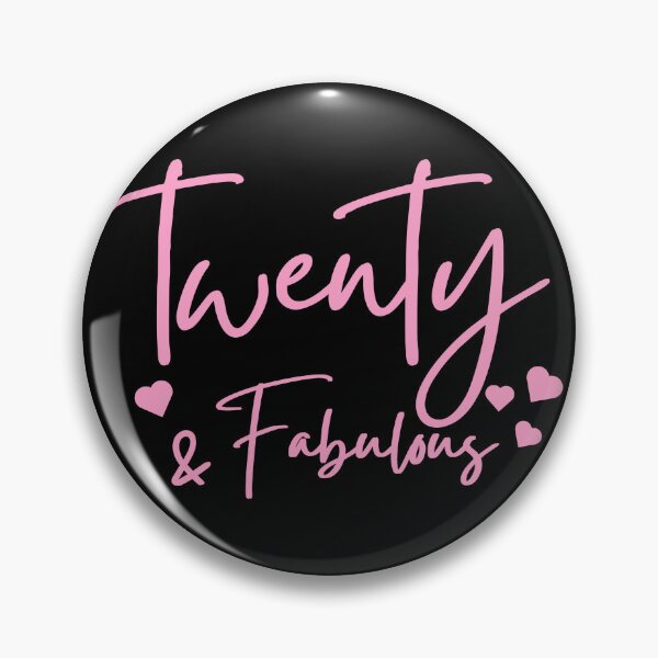 Item preview, Twenty Fabulous. 20th birthday. designed and sold by DIDAKU.