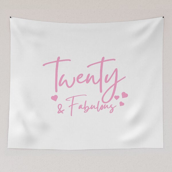 Item preview, Twenty Fabulous. 20th birthday. designed and sold by DIDAKU.