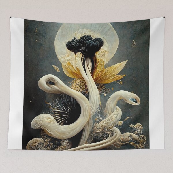Item preview, White Serpent Dance 12 designed and sold by Electrik--Sheep.