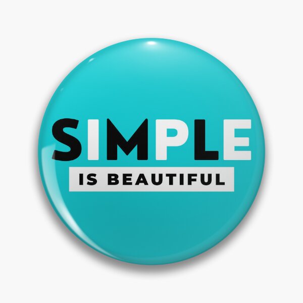 Item preview,  Simple is Beautiful designed and sold by EnGlamour360.