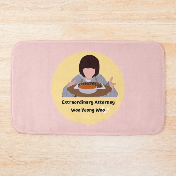 Item preview, extraordinary attorney Woo Yong Woo yellow background designed and sold by paintingtour.