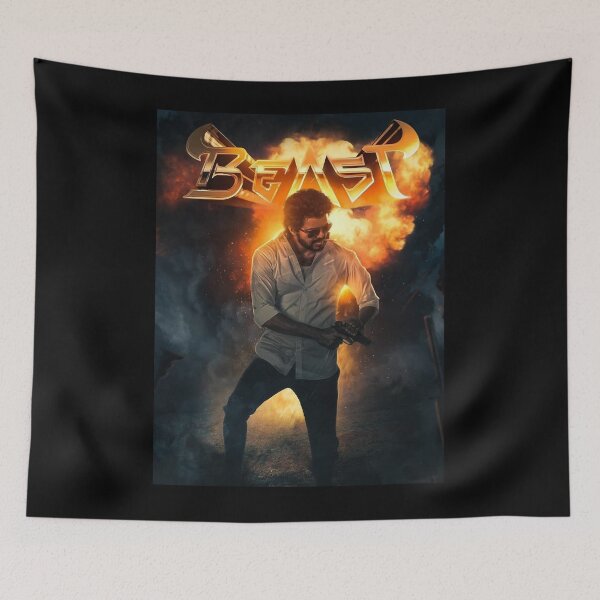 Item preview, Beast Thalapathy Vijay   designed and sold by MargarDaniels.