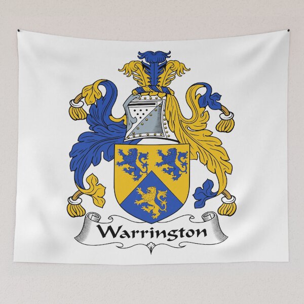Item preview, Warrington designed and sold by HaroldHeraldry.