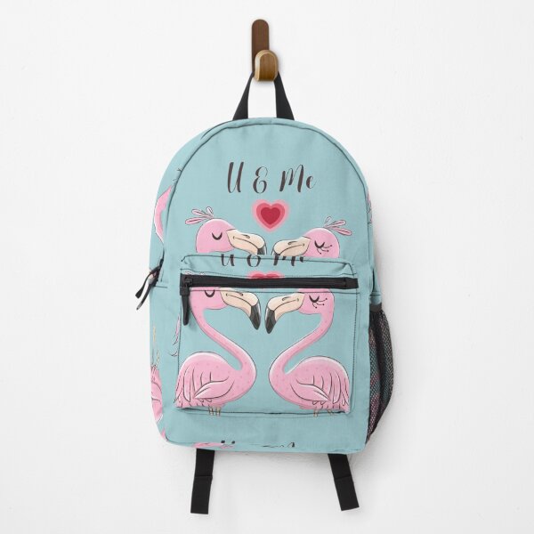 Item preview, Flamingoes in love | gift for bird lovers | flamingo design designed and sold by Arteartz.