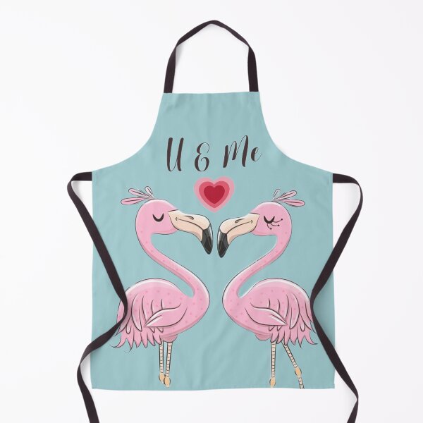 Item preview, Flamingoes in love | gift for bird lovers | flamingo design designed and sold by Arteartz.