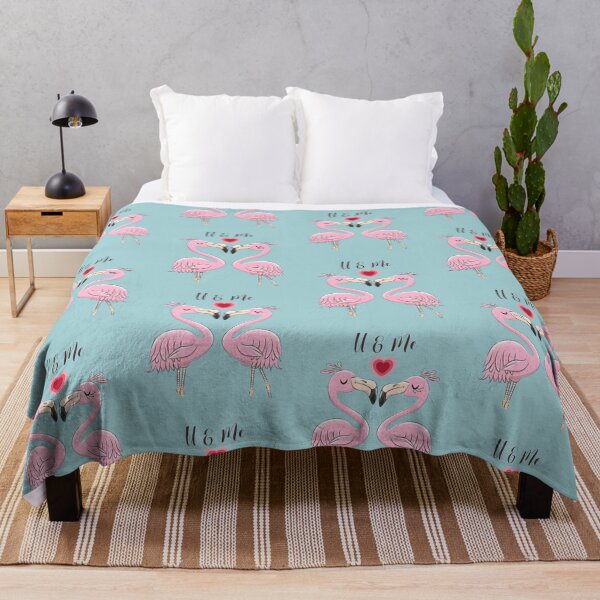 Item preview, Flamingoes in love | gift for bird lovers | flamingo design designed and sold by Arteartz.