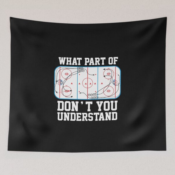 Item preview, Funny Ice Hockey Tactics Classic T-Shirt designed and sold by Kawannaockl.