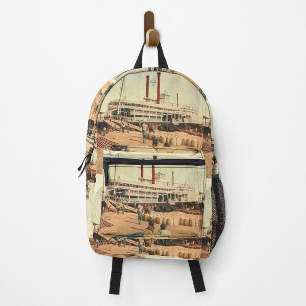 Item preview, Loading a Mississippi steamer 1850-1930 designed and sold by LeJeuneGifts.