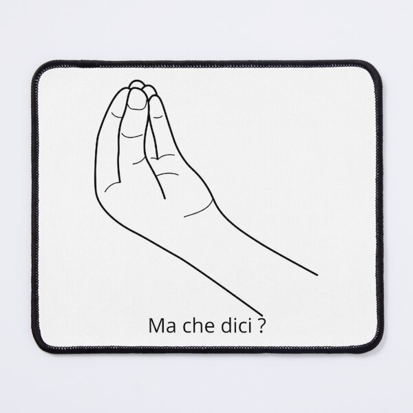 Item preview, Italian Hand, my dear from here? designed and sold by JAG2B.