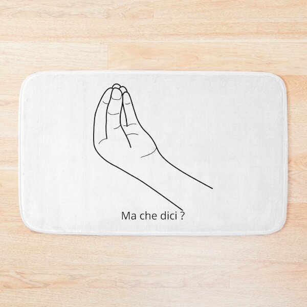 Item preview, Italian Hand, my dear from here? designed and sold by JAG2B.