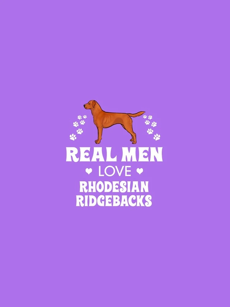 Thumbnail 4 of 4, iPhone Case, Real Men Love Rhodesian Ridgebacks designed and sold by AlwaysAwesome.