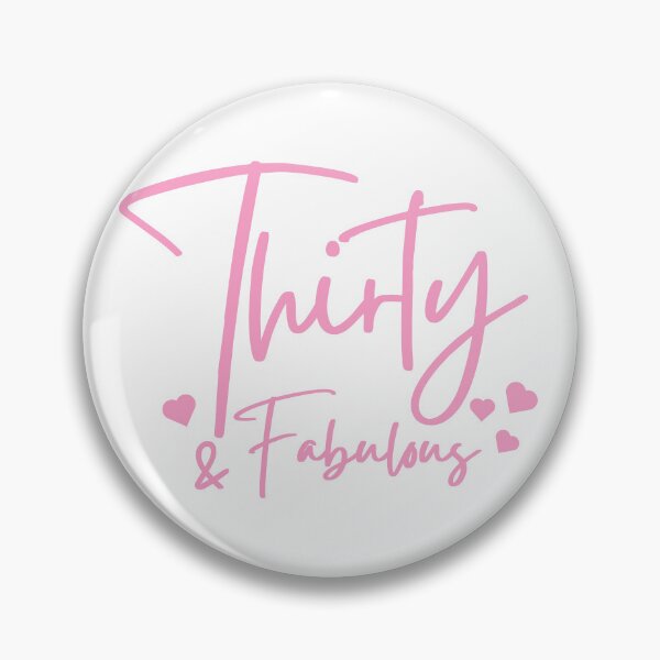Item preview, Thirty Fabulous. 30th birthday. designed and sold by DIDAKU.