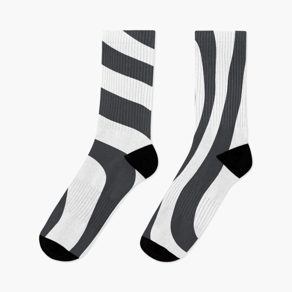Item preview, Anthracite grey and white wavy lines geometric pattern designed and sold by by-jwp.