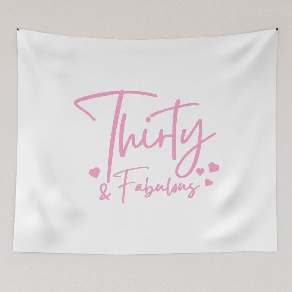Item preview, Thirty Fabulous. 30th birthday. designed and sold by DIDAKU.