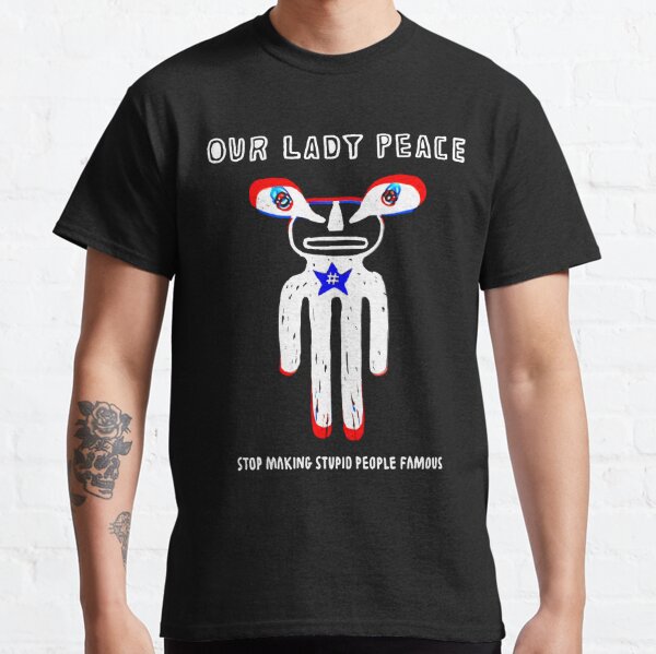 Our lady shop peace t shirt