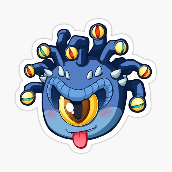 Little Beholder - Cute D&D Adventures Sticker