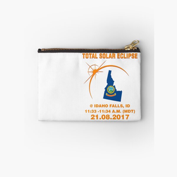 Item preview, Total Solar Eclipse american Idaho,falls,id 11:33 - 11:34 A.M. (MDT) designed and sold by bestdesign4u.