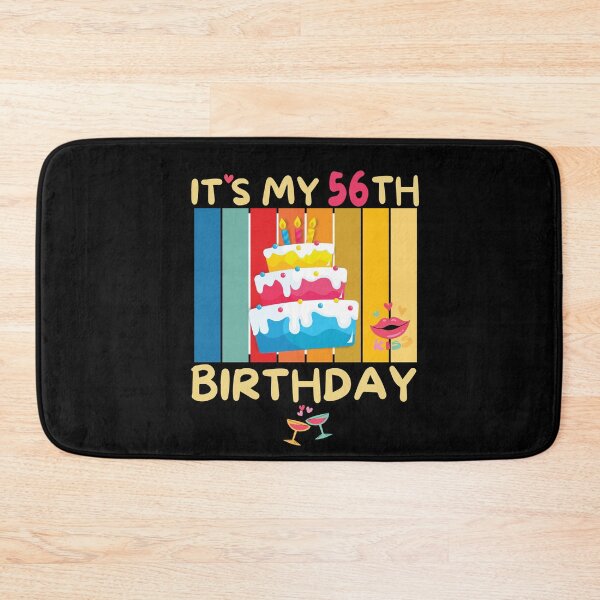 Item preview, It's My 56th Birthday Years with Bday Sweetie Cake designed and sold by CoolCreative.