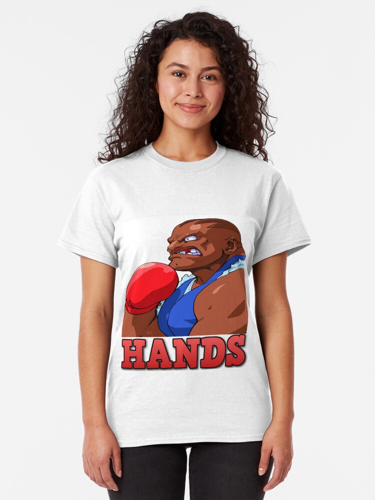 balrog street fighter t shirt