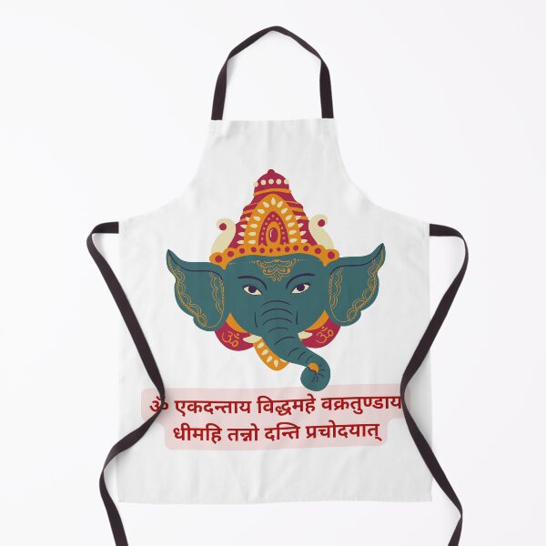 Item preview, ॐ एकदन्ताय विद्धमहे वक्रतुण्डाय धीमहि तन्नो दन्ति प्रचोदयात् Ganapati designed and sold by Quirky Dez.
