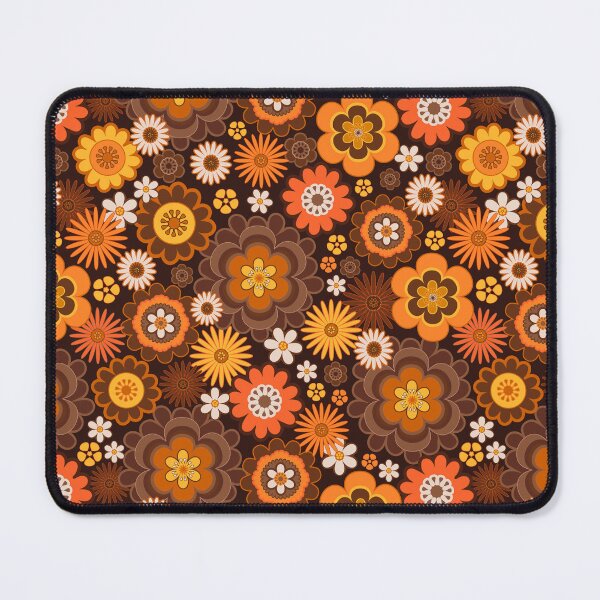 Item preview, Vintage Retro 70s Floral pattern designed and sold by prirajdesigns.