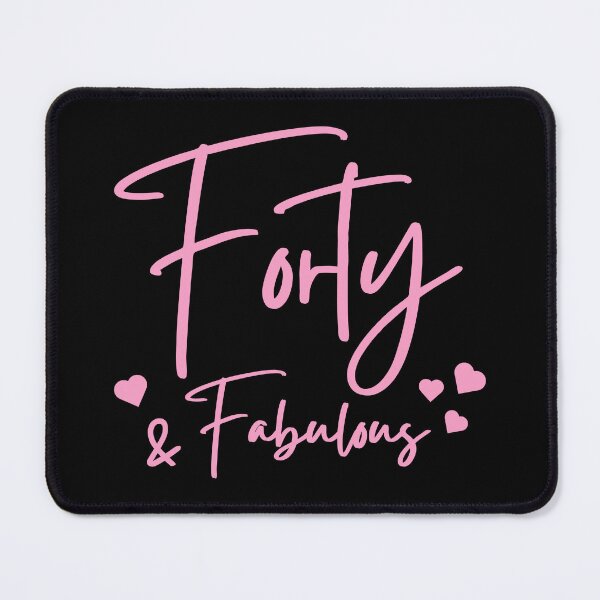 Item preview, Forty Fabulous. 40th birthday. designed and sold by DIDAKU.