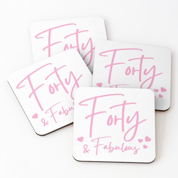 Item preview, Forty Fabulous. 40th birthday. designed and sold by DIDAKU.