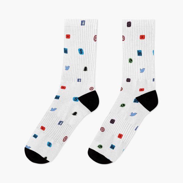 Item preview, social media icons pattern  designed and sold by Ovrostore.