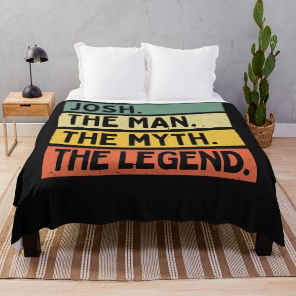 Item preview, Josh The Man The Myth The Legend Funny Personalized Quote designed and sold by GouwensRick.