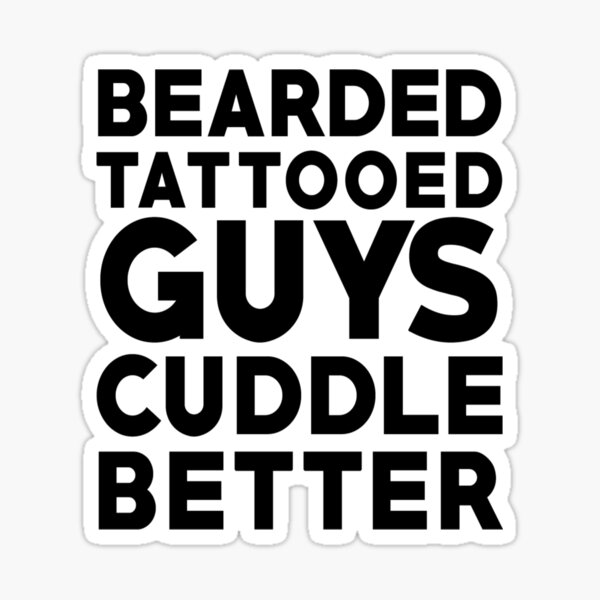 Awesome Uncles Have Tattoos And Beards Fathers Day Vintage  Tattoos And  Beards Fathers Day Vintage  Sticker  TeePublic
