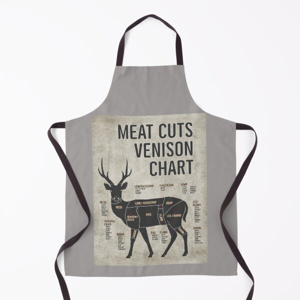 Item preview, MEAT CUTS VENISON CHART designed and sold by unclenut.