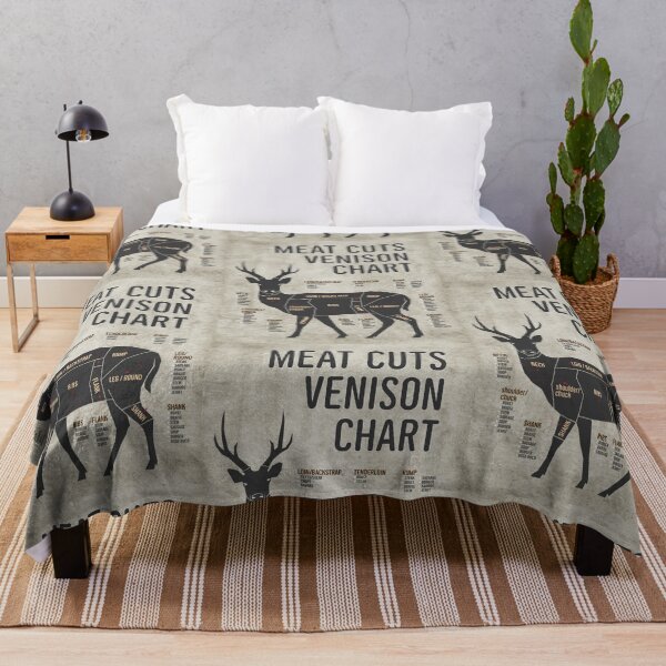 Item preview, MEAT CUTS VENISON CHART designed and sold by unclenut.
