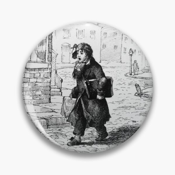 Item preview, The News Boy black and white sketch designed and sold by LeJeuneGifts.
