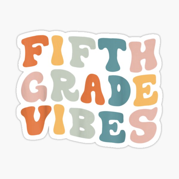 Item preview, Fifth Grade Vibes Back To School Retro 5th Grade Teacher designed and sold by Kapi7789Us.