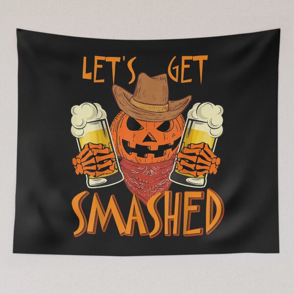 Item preview, Let's get smashed Pumpkin Drink, Halloween Beer Oktoberfest designed and sold by GouwensRick.